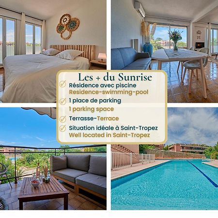 Apartamento Sunrise -Swimming-Pool-Saint-Tropez Center-Parking Exterior foto