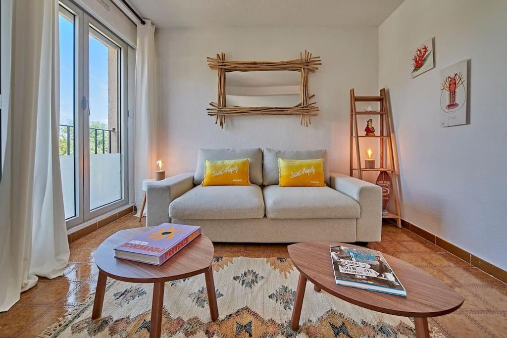 Apartamento Sunrise -Swimming-Pool-Saint-Tropez Center-Parking Exterior foto
