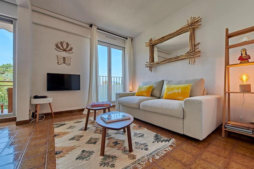 Apartamento Sunrise -Swimming-Pool-Saint-Tropez Center-Parking Exterior foto